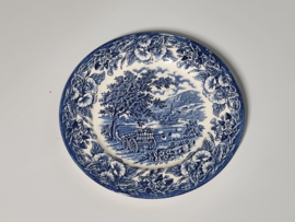 Engels blauw  Ironstone EIT Ltd England Dinerbord 22 cm