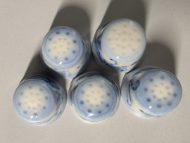 Zwiebelmuster onbekend merk Set 5x vingerhoedje