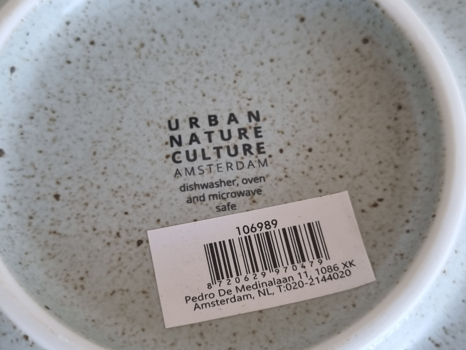 Urban Nature Culture Amsterdam Ogawa sea foam pasta curry Bowl 22 cm