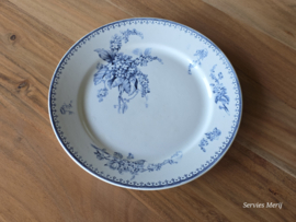 Meibloem Petrus Regout Dinerbord 23,5 cm (rond model)