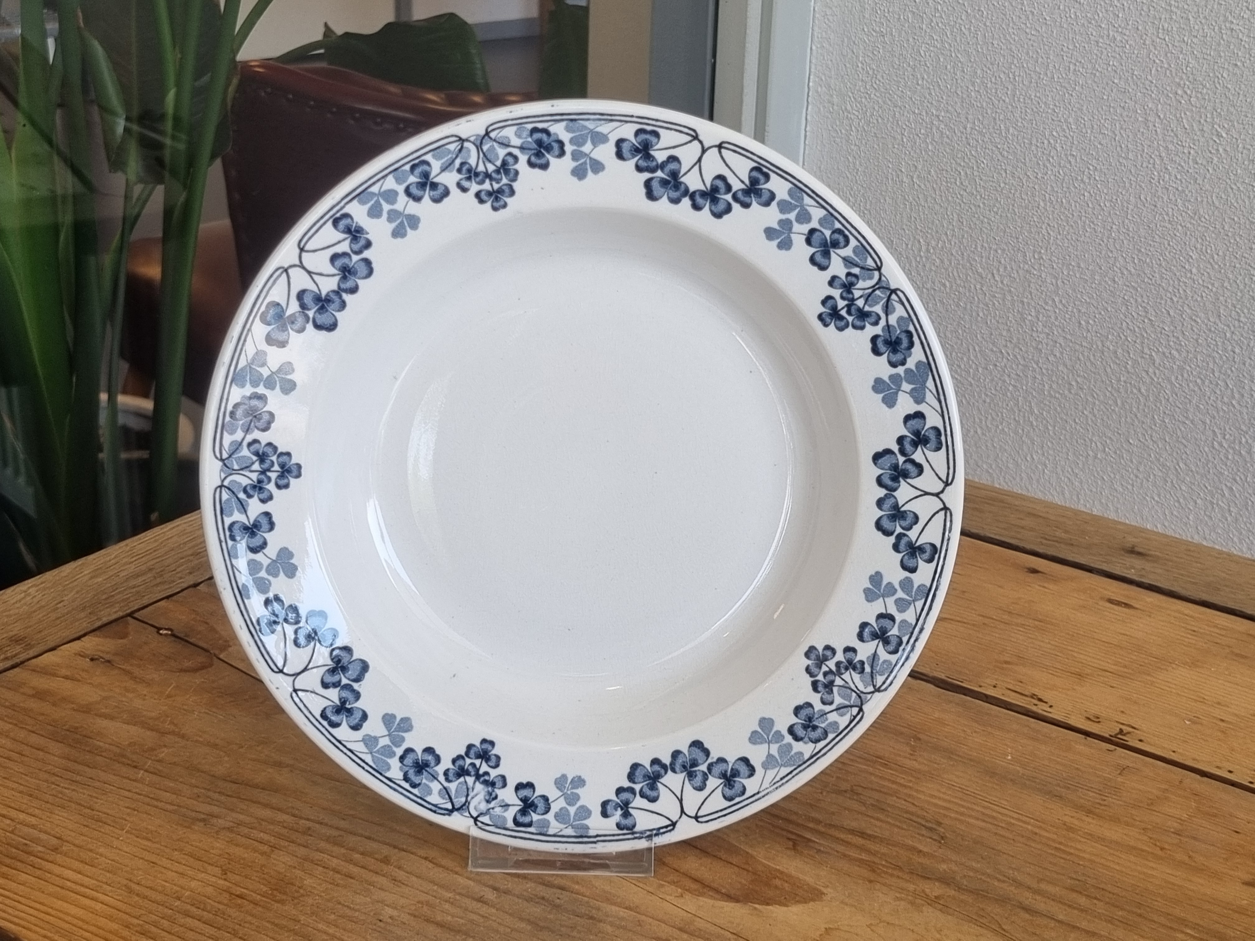 Sarreguemines Vichy diep pasta curry bord 24 cm
