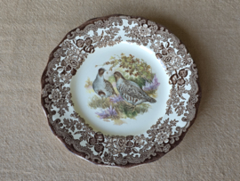 Engels Palissy Game Series ontbijtbord 20 cm (afb. hoenders)