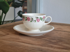 Wedgwood Rosalind Theekop- en schotel 8 cm