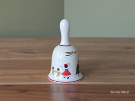 Engels Mason's Christmas Village 1983 Kerstservies tafelbel