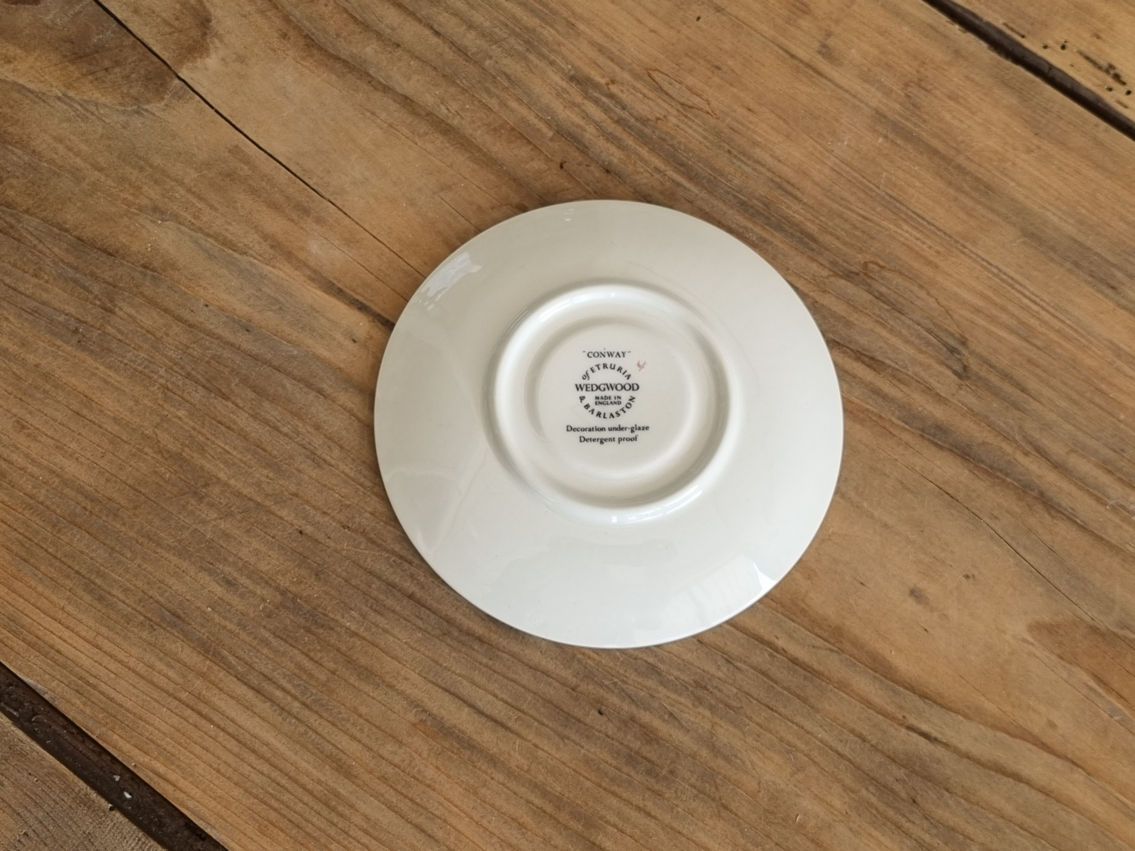 Wedgwood Conway Schotel Ø 12,5 cm voor een espresso of koffie kopje
