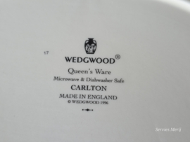 Wedgwood Carlton ovale schaal 29,5 cm