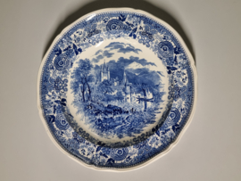 Villeroy en Boch Burgenland blauw wandbord 31 cm