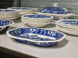 Engels Copeland Spode's Tower blauw Eetservies 6-pers.