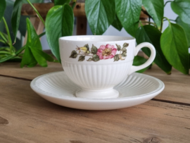 Wedgwood Briar Rose Thee Kop en schotel Ø 8 cm.