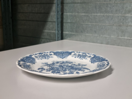 Engels Ridgway Windsor blauw plat dinerbord 25 cm