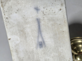 Zwiebelmuster Huttensteinach rechthoekig Vaasje met deksel