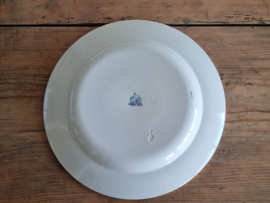 Petrus Regout Bouquet Bleu bord pannenkoekenbord 30 cm