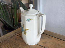 Mosa Maastricht koffiepot theepot groene bloem