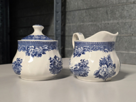 Engels blauw England's Heritage Ansley & Co. roomstel (groot model)
