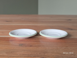Wedgwood Carlton set 2x theezakjeslegger 8 cm