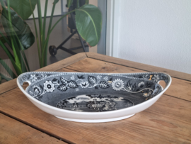 Tea Drinker zwart Societe Ceramique Schaal 36 cm