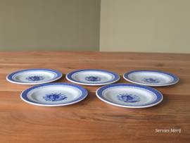 Royal Copenhagen Tranquebar Trankebar set 5x bordje gebaksbordje 15,5 cm