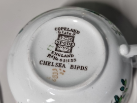 Copeland Spode Chelsea Birds Koffieservies Theeservies 5 personen