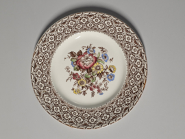 Engels gekleurd Empire England Harvard plat dinerbord 26 cm