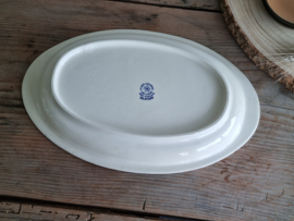 Beatrix Societe Ceramique ovale Serveerschaal met brede rand 34 cm (wit)