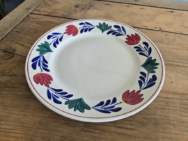 Oud Boerenbont Societe Ceramique 483a plat Dinerbord 24 cm