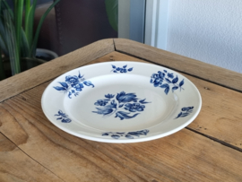 Petrus Regout Bouquet Bleu Ontbijtbordje 21,5 cm