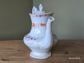 Petrus Regout Portici hoge Koffiepot ca. 1,5 liter