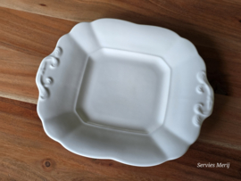 Wedgwood Traditional vierkante schaal met greepjes 23,5 cm