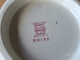 Copeland Spode's Pink Rhine koffiepot theepot 1,2 liter