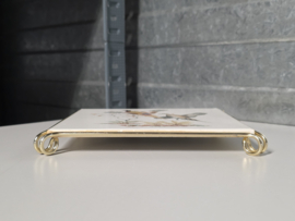 Villeroy en Boch vintage Onderzetter afb. fazant