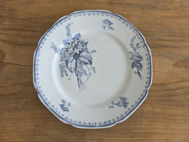 Meibloem Petrus Regout ontbijtbord 19,5 cm (hoekig model)