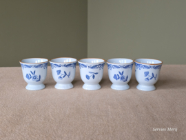 Rorstrand Ostindia East Indies set 5x Eierdopje (Aardewerk)