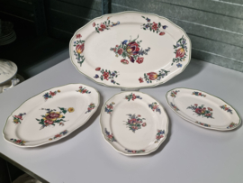 Villeroy en Boch Alt Strassburg set 4x ovale schalen