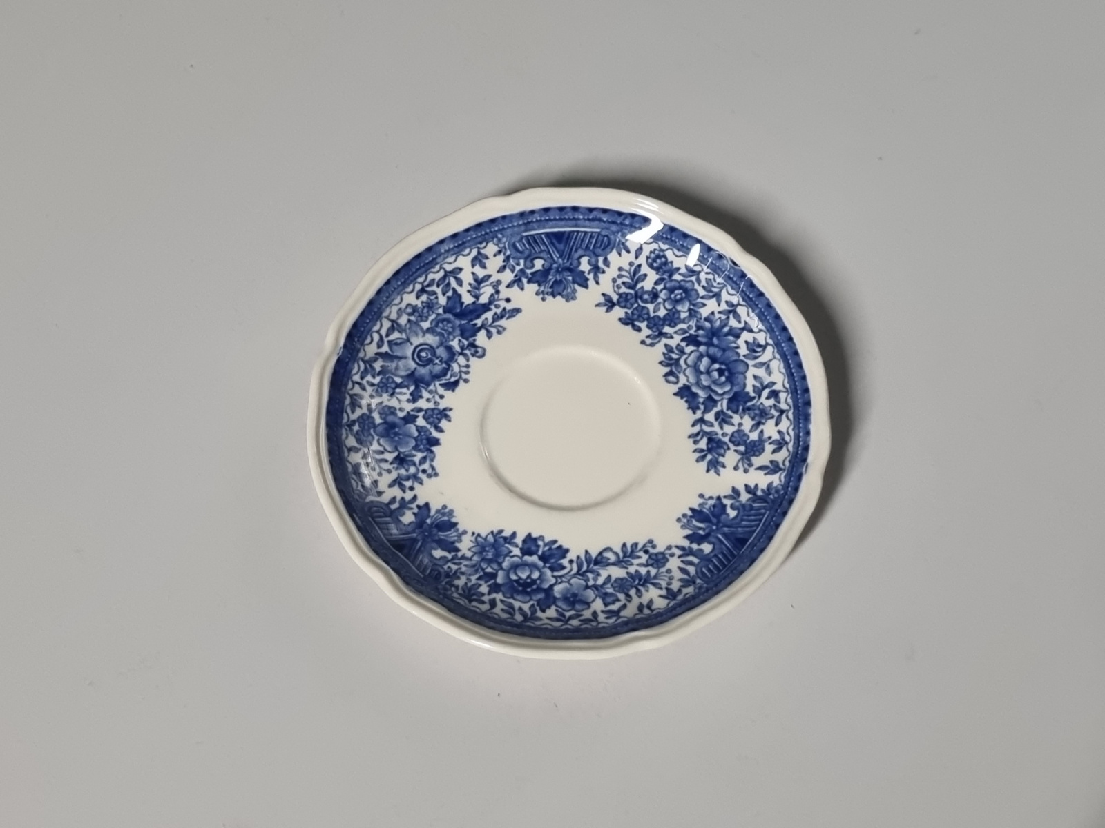 Villeroy en Boch Fasan blauw losse schotel 14 cm