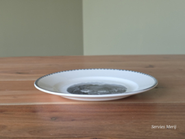 Landschap Zwart Societe Ceramique bordje 19,5 cm (rond model)