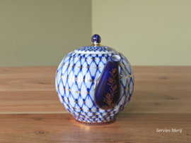 Lomonosov blauw Cobalt Net theepot 0,6 liter
