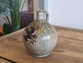 Vintage Steengoed Wijwaterkruik Terraco de Draak (afb. duif)
