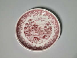 Engels rood Biltons England ontbijtbordje 19 cm