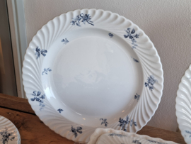 Petrus Regout Riva donker blauw compleet servies 8-personen