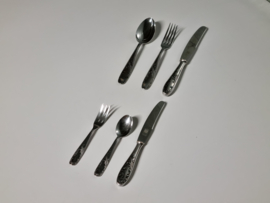 Bestek set Silkema Rostfrei Solingen 12 personen 76-delig
