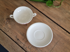 Wedgwood Briar Rose set 8x Soepkom met schotel