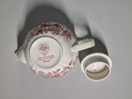Villeroy en Boch Fasan rood Theepot nr. 3
