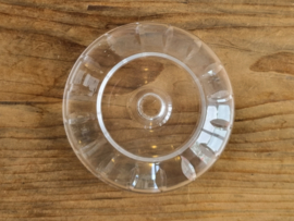 Leerdam Glas Vintage Kaarsenkandelaar