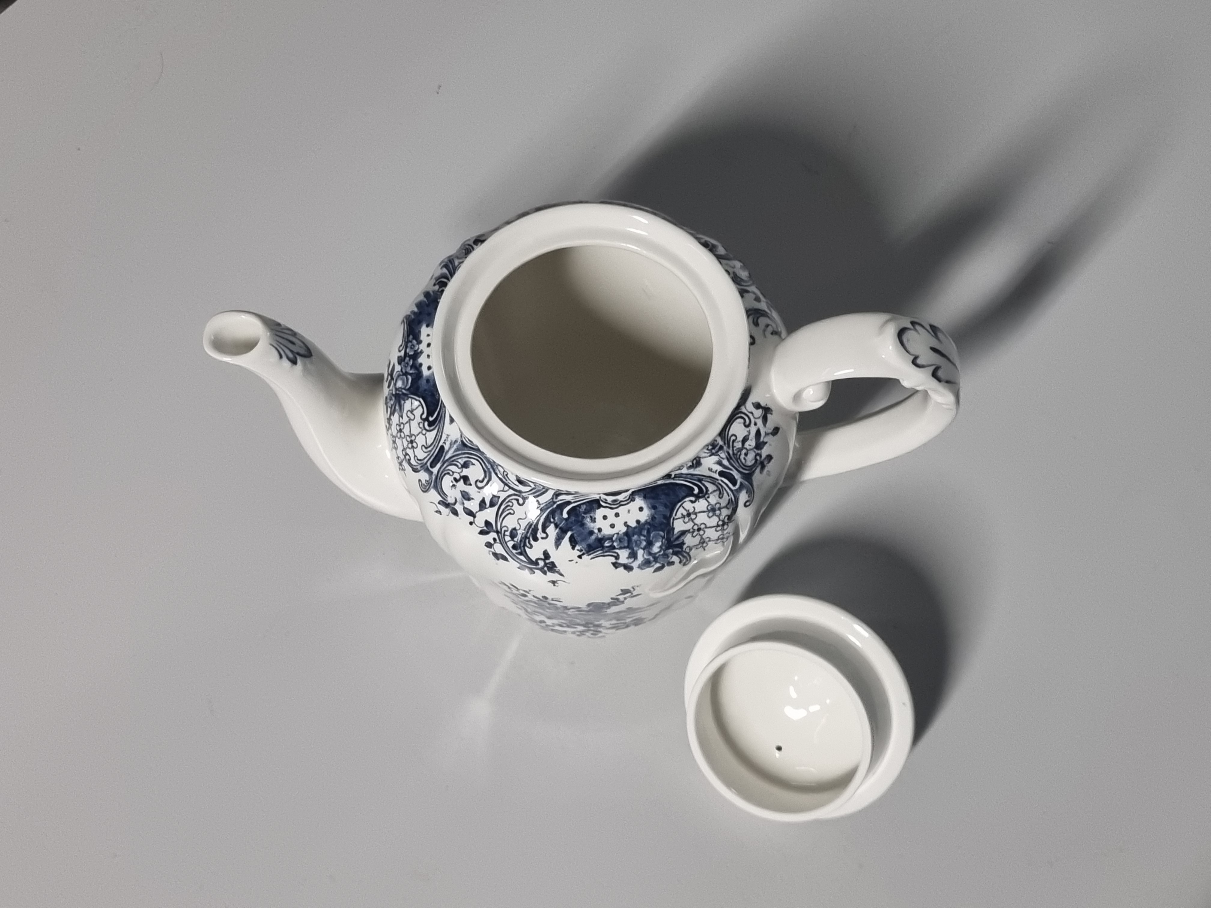 Villeroy en Boch Valeria blauw Koffiepot Theepot
