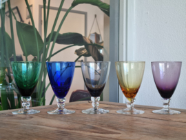 Max Verboeket Maastricht Carnaval K8 set 5x sherryglas