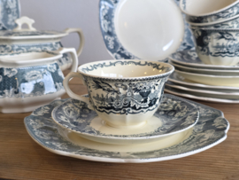 Victoria groen Societe Ceramique Ontbijtservies 10-personen