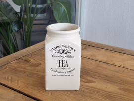 Claire Wilson's Voorraadpot Tea zonder deksel