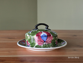 Societe Ceramique Schrijfnamendecor decor Bloemendaal botervloot