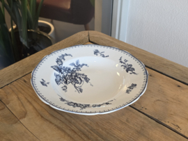 Meibloem Petrus Regout diep bord 23,5 cm (hoekig model)