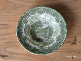 Engels groen Grindley Country Inns  Diep bord 22,5 cm